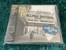 ★オールマン・ブラザーズ・バンド★2CD★PLAY ALL NIGHT LIVE AT THE BEACON THEATRE 1992★日本盤/帯付/THE ALLMAN BROTHERS BAND/ライヴ_画像1