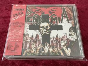 ★PENDEMIA★NARCOTIC RELIGION★日本盤★帯付★CD★ペンデミア★ナーコティック・レリジョン★デモ★ライヴ★LIVE★UKスラッシュ★