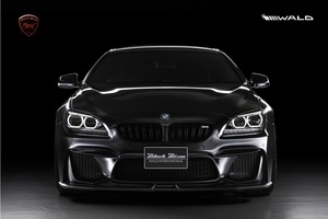 【WALD-BlackBison Edtion】 BMW F06 6シリーズ GranCoupe 2011y～ フロントバンパースポイラー ブラックバイソン グランクーペ スポイラー