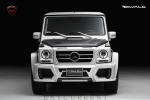 【WALD BlackBison Edtion】 Mercedes-Benz W463 ゲレンデ FRP製 エアロ 3点キット ブラックバイソン ベンツ バルド ヴァルド Gクラス フル