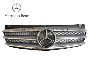 【正規純正品】 Mercedes-Benz ラジエター グリル Vクラス W639 V350 VIANO 6398800083 9775 フロント グリル シルバー 後期