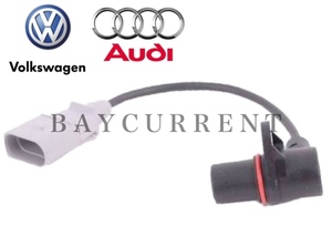 【正規純正OEM】 Audi クランクシャフトセンサー アウディ A1 A3 S3 A4 S4 A6 S6 TT TTS 06A906433L クランクセンサー クランク角センサー