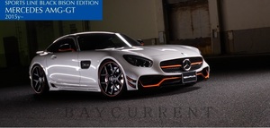 【WALD BlackBison Edtion】 Mercedes-Benz AMG GT 15y~ FRP製 カナード エアロ ブラックバイソン バルド ベンツ ヴァルド C190