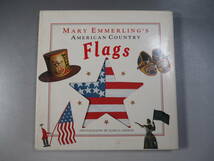 洋書　Mary Emmerling's American Country Flags　アメリカ星条旗　敷物　キルト　陶器　図録_画像1