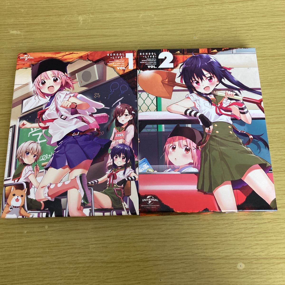 50%OFF】 がっこうぐらし! DVD全巻〈初回限定版〉全巻購入特典DVDBOX