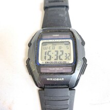 CASIO WAVE CEPTOR TOUGH SOLAR WORLD CEPTOR MULTI BAND 6 クロノグラフ ソーラー メンズ 腕時計 ラバーバンド 稼働 ジャンク 4本 T163_画像5