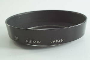 RBGF05『送料無料 並品』Nikon 28 ／3.5 （NIKKOR 銘 ニコン 28mm用 初期メタルフード