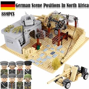  Lego interchangeable north Africa. Germany army 
