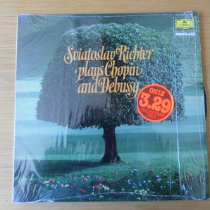 LP SVIATOSLAV RICHTER スヴャトスラフ・リヒテル plays Chopin and Debussy UK盤の画像1