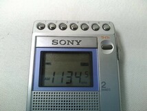 SONY 　FM/AMポケットラジオ ICF-R351　★動作品！難あり_画像2