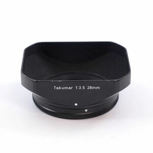 TAKUMAR タクマー 1：3.5 28mm レンズフード