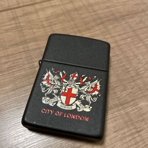 ZIPPO ジッポ　ジッポー　DOMINE DIRIGE NOS CITY OF LONDON 1989製