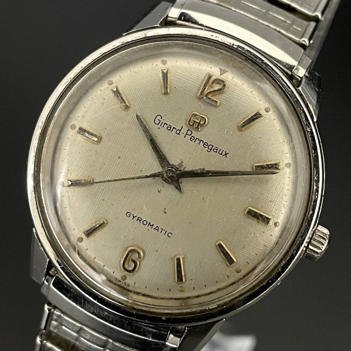 南京虫】アンティーク ジラールペルゴー Girard-Perregaux 完動-