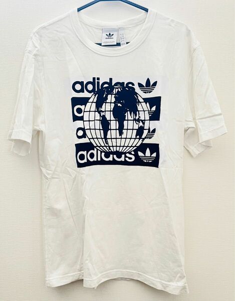 お値下げ！美品 adidas アディダス ホワイト Tシャツ Mサイズ ユニセックス