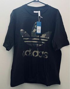 お値下げ！新品未使用 adidas アディダス 迷彩 ブラック ティシャツ Mサイズ タグ付き