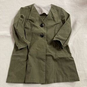 〈ハンドメイド〉ロングコート スプリングコート 90