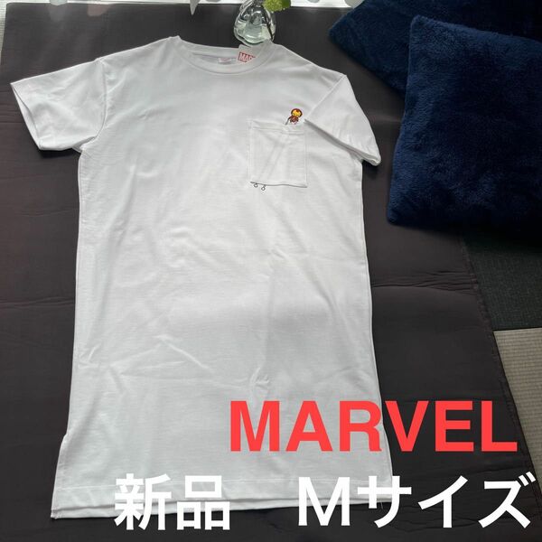 新品　マーベル　アイアンマン　Tシャツチュニック Mサイズ