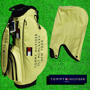 TOMMY HILFIGER GOLF トミーヒルフィガー スタンド式 キャディバッグ９型【レモンイエロー】新品！