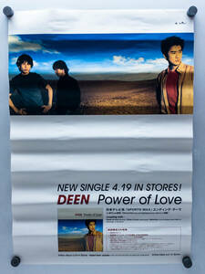 3Q売切！税無し◇DEEN Power of Love ポスター 52×73cm☆☆0404-14