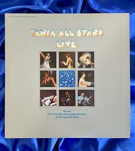 ★Fania All Stars / Live　クレジット入りインナー　ポスター付き完品　●1978年US盤(JM-00515)　ファニアオールスターズ