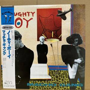 新品同様盤 【12'】 帯付　MACHO GANG / NAUGHTY BOY