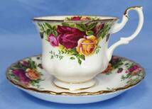 ROYAL ALBERT ロイヤルアルバート Old Country Roses カップ＆ソーサー 6客セット BONE CHINE_画像4