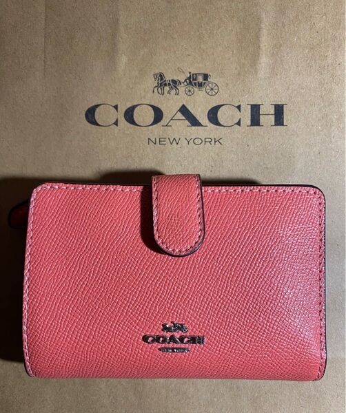 COACH 二つ折り財布