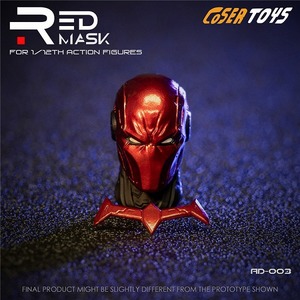1/12 スケール COSER TOYS Red Mask head AD-003 レッドマスクヘッド のみ アクションフィギュア用