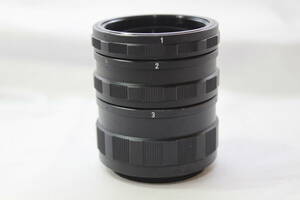 Asahi Pentax Auto Extension Tube Ring For M42 No.1,2,3 in BOX