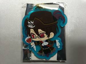 【中古品】 DIABOLIK LOVERS BLOODY PIRATES 逆巻レイジ ラメ入りラバーストラップ Rejet AGF 2015