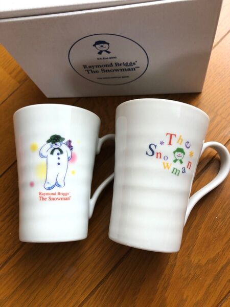 Snowman raymond briggs マグカップ2個セット