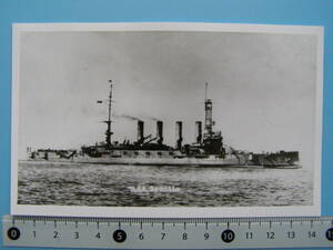 (J48)373 写真 古写真 船舶 米国 海軍 軍艦 Seattle シアトル アメリカ アメリカ海軍