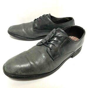 (^w^)b ステファノロッシ プレーン ビジネス ドレス カジュアル シューズ 革靴 STEFANO ROSSI BC PLAIN LT NERO 26.5‐27cm S0652EE