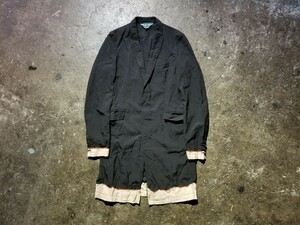 COMME des GARCONS HOMME PLUS EVER GREEN 08AW. color long jacket 2008AW AD2008 Comme des Garcons Homme pryus Evergreen 