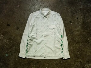 COMME des GARCONS SHIRT 90s カエルプリント アウトシームデザインシャツ 1990s コムデギャルソンシャツ