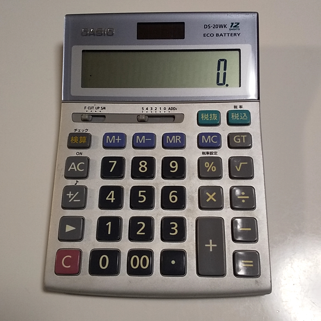 2023年最新】ヤフオク! -カシオ電卓dsの中古品・新品・未使用品一覧