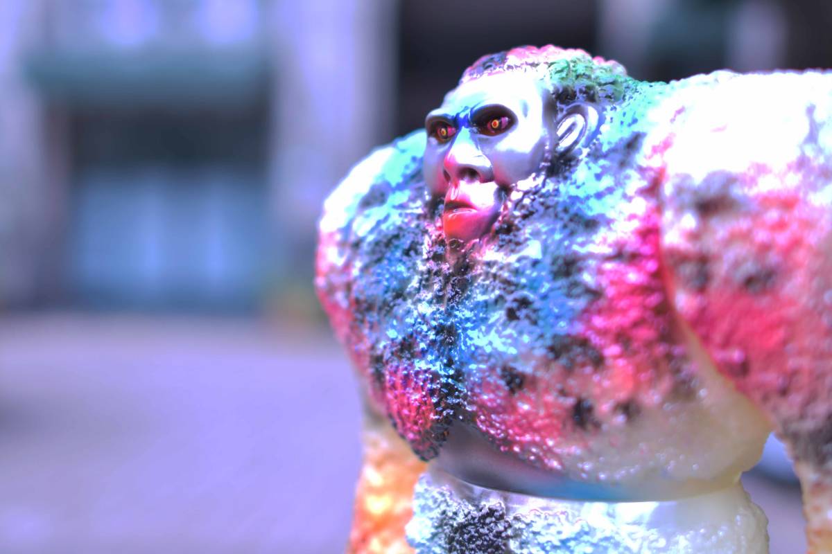 激安正規 PLANETX GOSAURA BLObPUS ブロッパス 足裏サイン入り 特撮