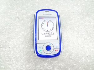 NTT DoCoMo Kids cellular phone HW-01D use limitation 0 blue personal alarm unused goods 