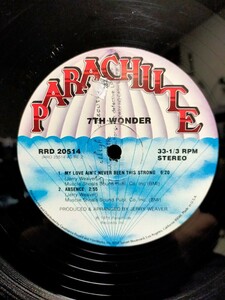 7TH WONDER - MY LOVE AIN'T NEVER BEEN THIS STRONG【12inch】1978' Us Original
