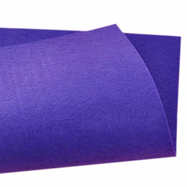 紫カラーフェルト 手芸用フェルト フェルト 生地 幅90cm 厚さ約1mm フエルト