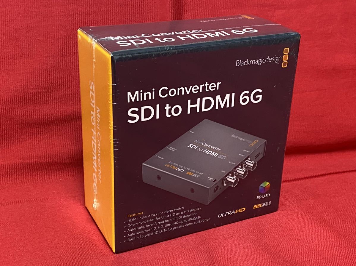 70％以上節約 Blackmagic Design Teranex Mini Audio to SDI 12G SD HD Ultra 対応コンバーター 