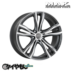 MAK X-MODE エックスモード 19インチ 5H112 9J +32 1本 GM BMW X5(G05) X6(G06) 4枚通しで装着可 アルミホイール