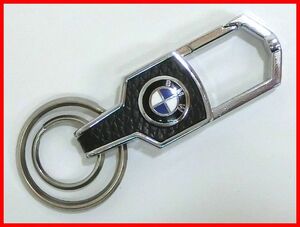 2304★F-652★BMW キーホルダー ロゴ エンブレム カー アクセサリー　中古