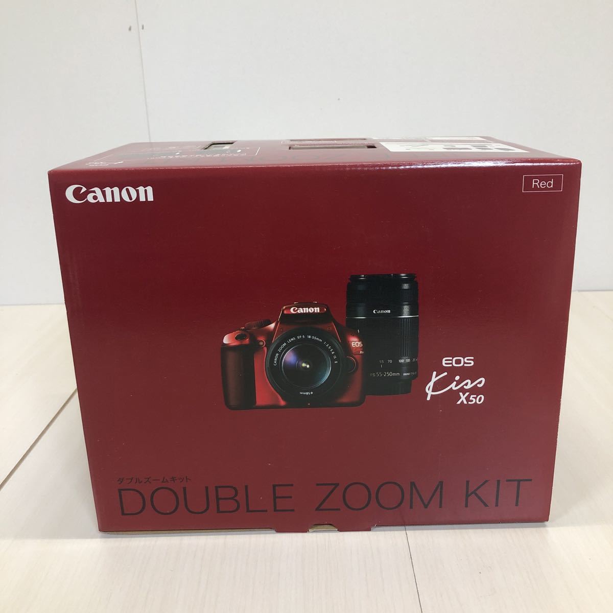 大人気新作 EOS Canon KISS 単焦点レンズ付き BK Wズームキット X50