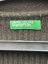 送料無料★BENETTON ベネトン ウール　ニット　レディース　サイズS　イタリア製_画像3