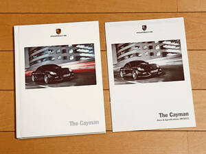 ***[ new goods ] Porsche 987 type Cayman ** Japanese edition thickness . catalog set 2010 year 4 month issue ***