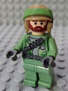 ★LEGO★ミニフィグ【スターウォーズ】Rebel Commando Beard_A(sw240)