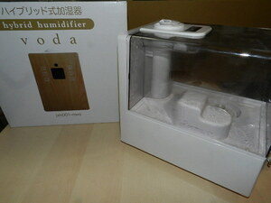 ☆ モダンデコ voda ハイブリッド加湿器 ナチュラルウッド 良好品