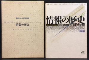 非売品『電話100年記念出版 情報の歴史 象形文字から人工知能まで 松岡正剛』NTT出版 1990年