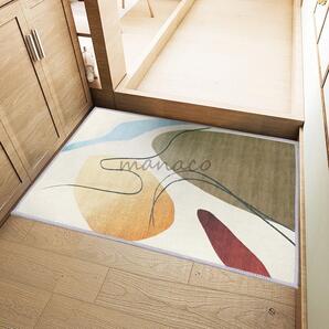 幅:60cm 縦:40cm 玄関マット ファインアート 北欧 雑貨 韓国 インテリア 韓国雑貨